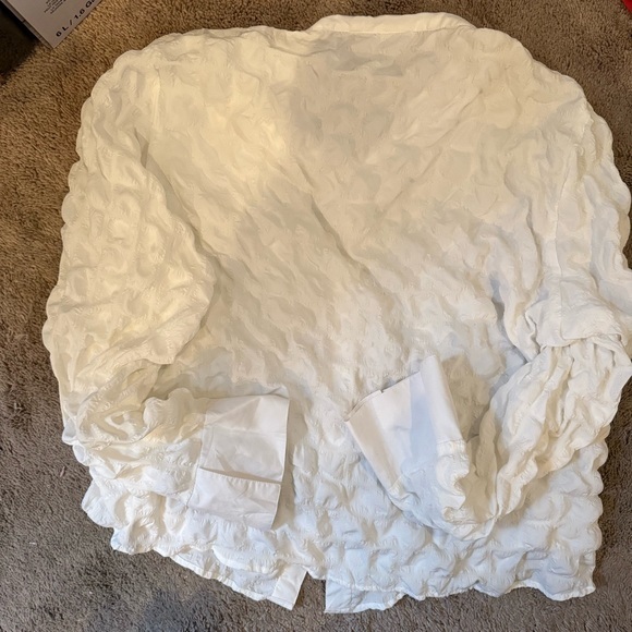 Daisy Street Plus bubble 90s‎ fitted shirt - Picture 7 of 8